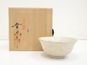 貴泉窯造　粉引茶碗（共箱）